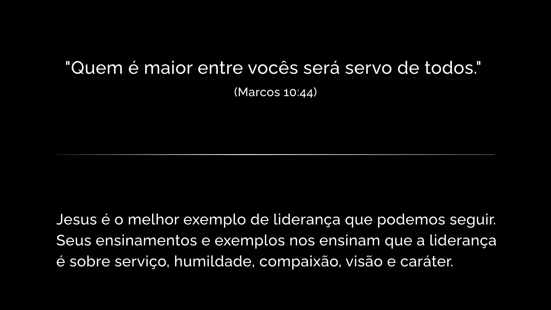 LIDERANÇA IKC