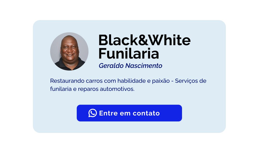 BLACK WHITE FUNILARIA - GERALDO NASCIMENTO