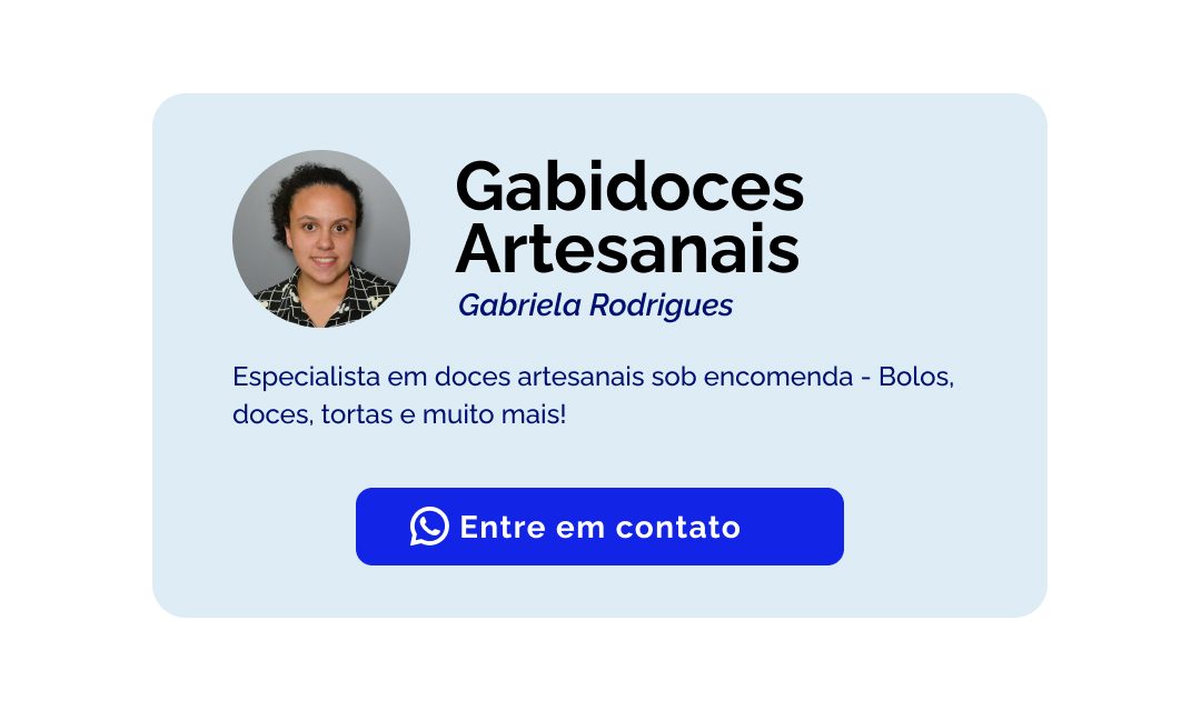 GABIDOCES ARTESANAIS - GABRIELA RODRIGUES