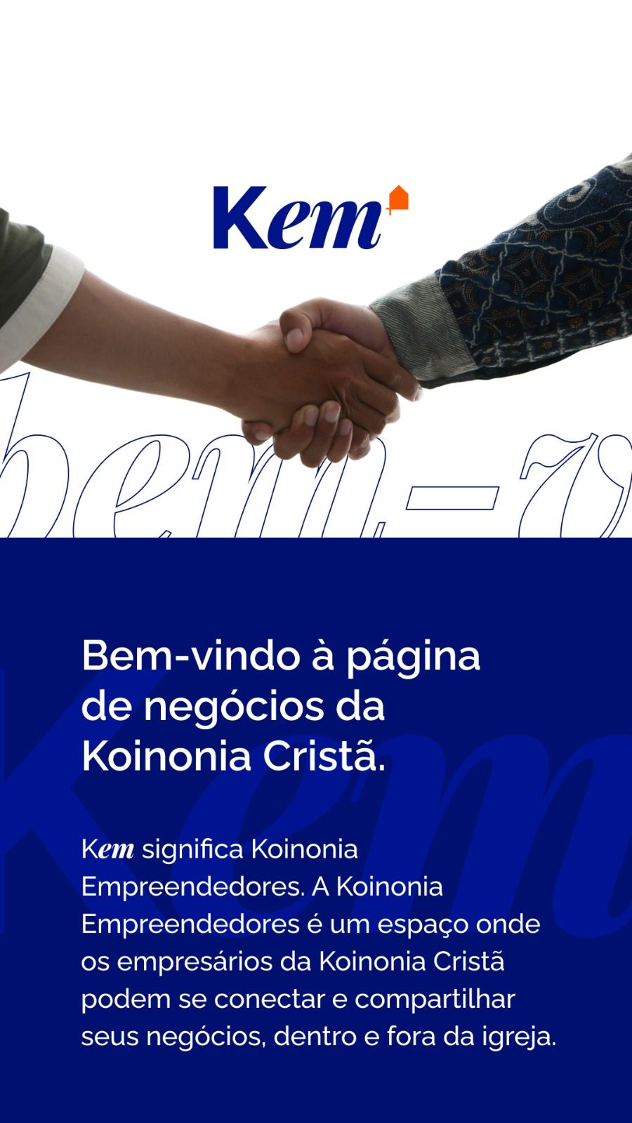 HOME PAGINA KEM - MOBILE